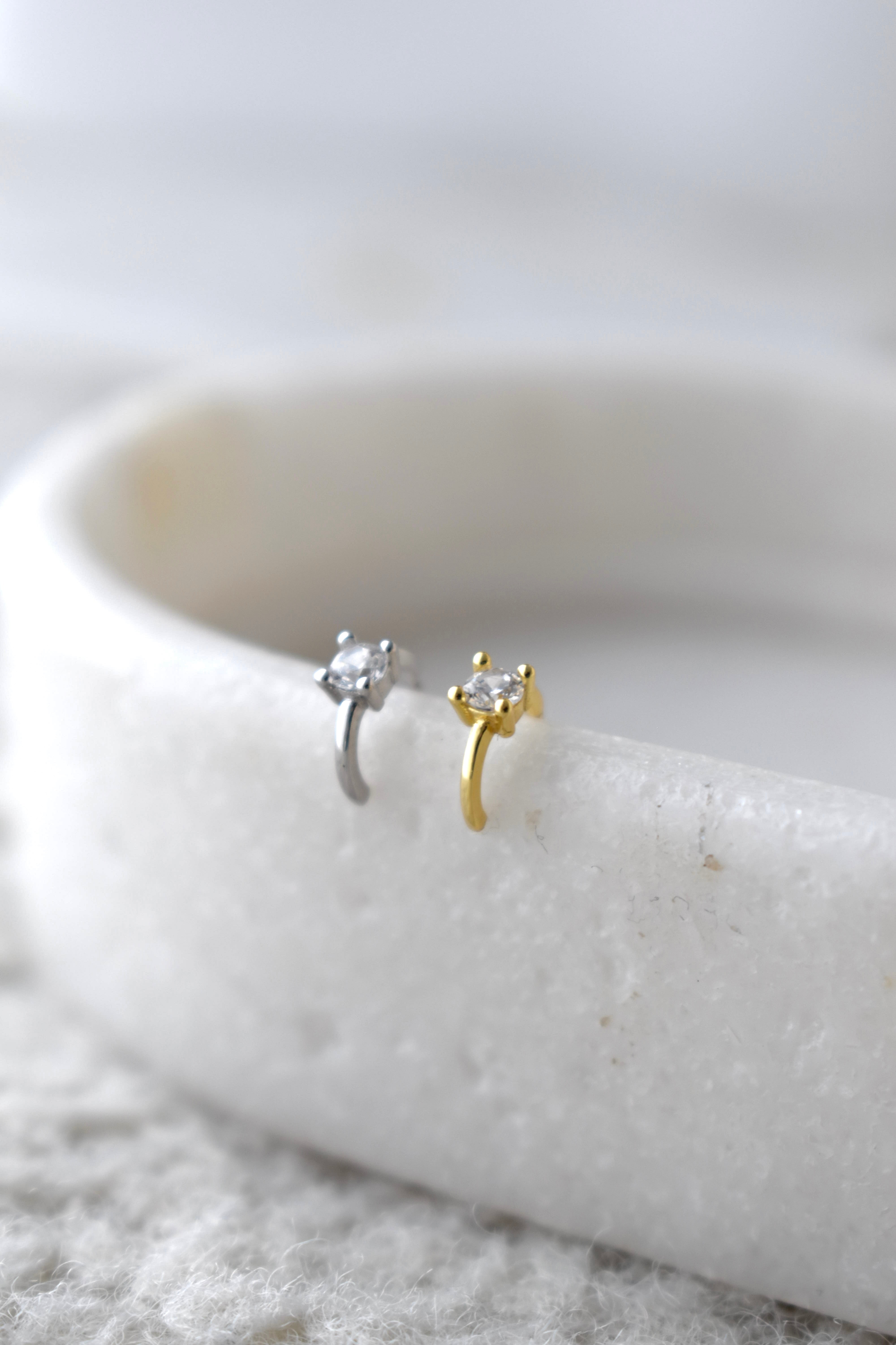 Orecchino Halo micro