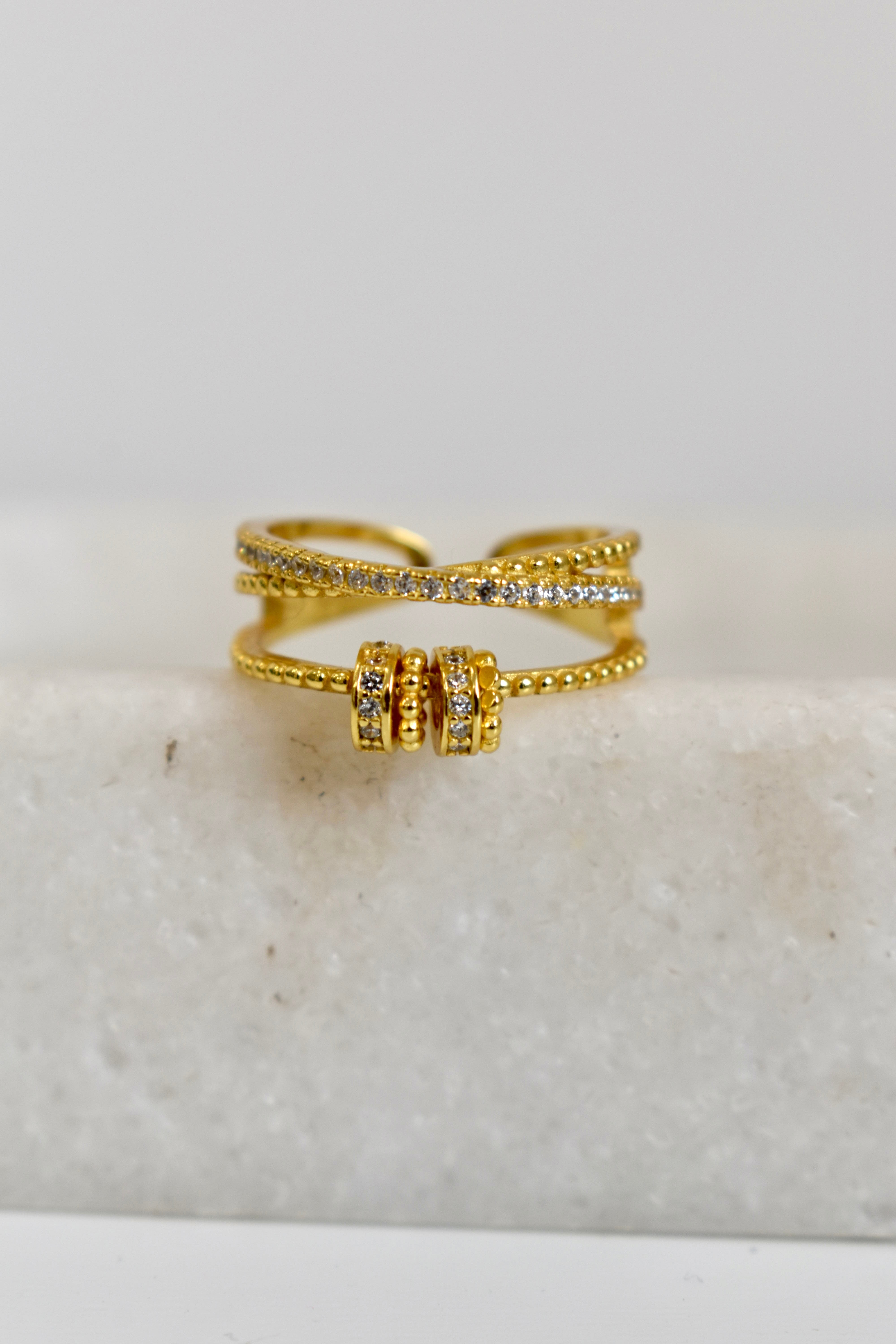 Anello charm rondella