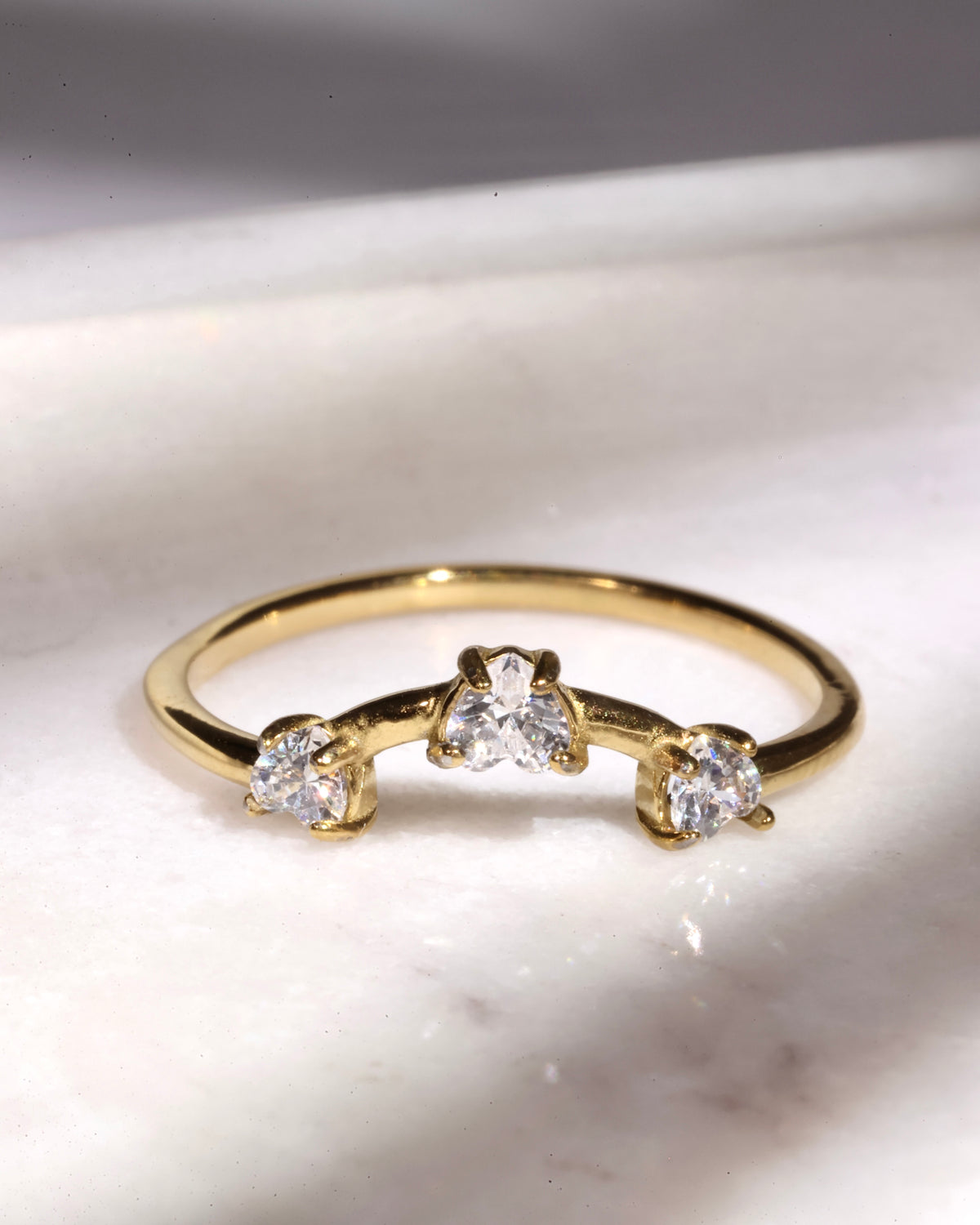 Anello Arco di cuori