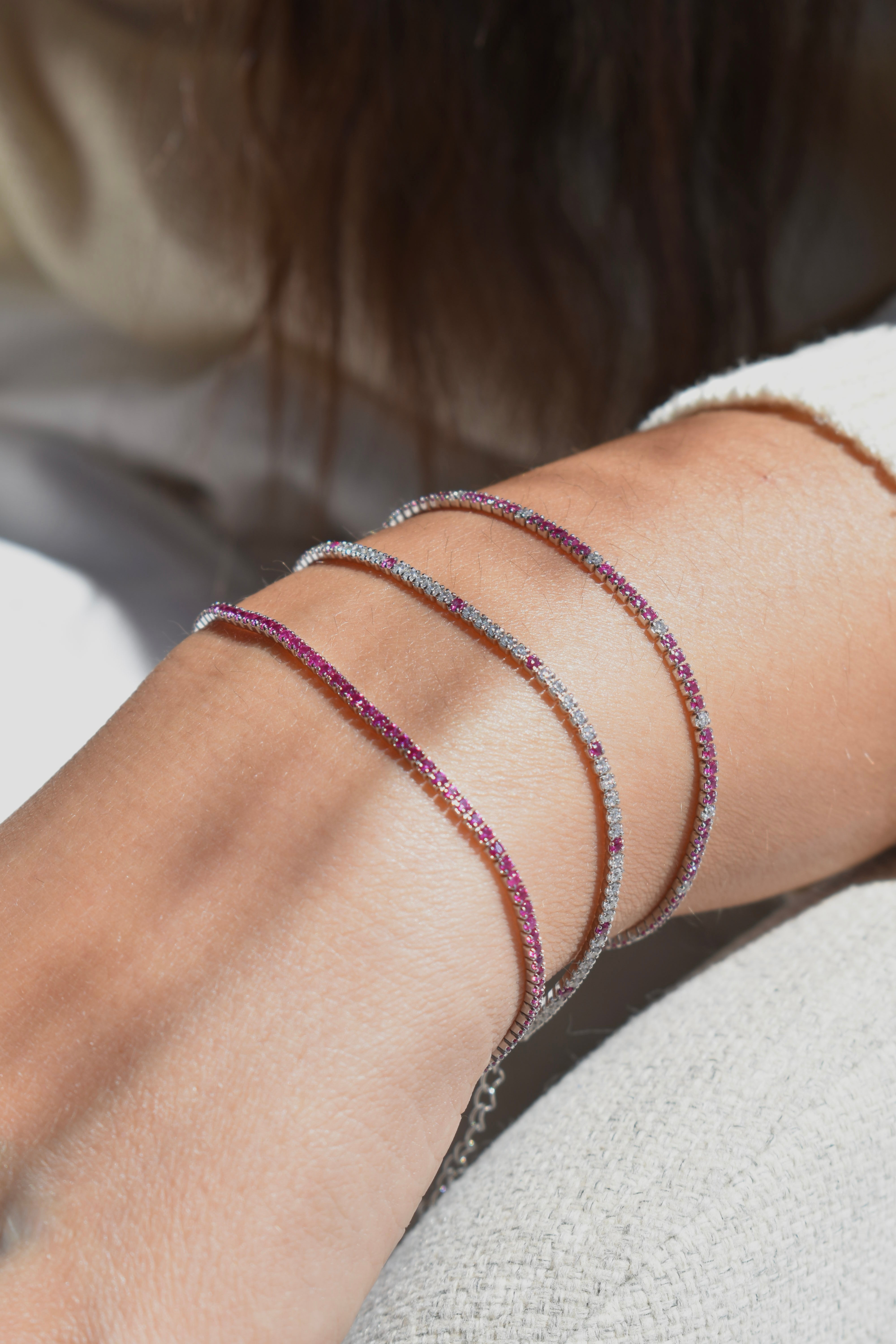 Tennis Regolabili (fucsia)