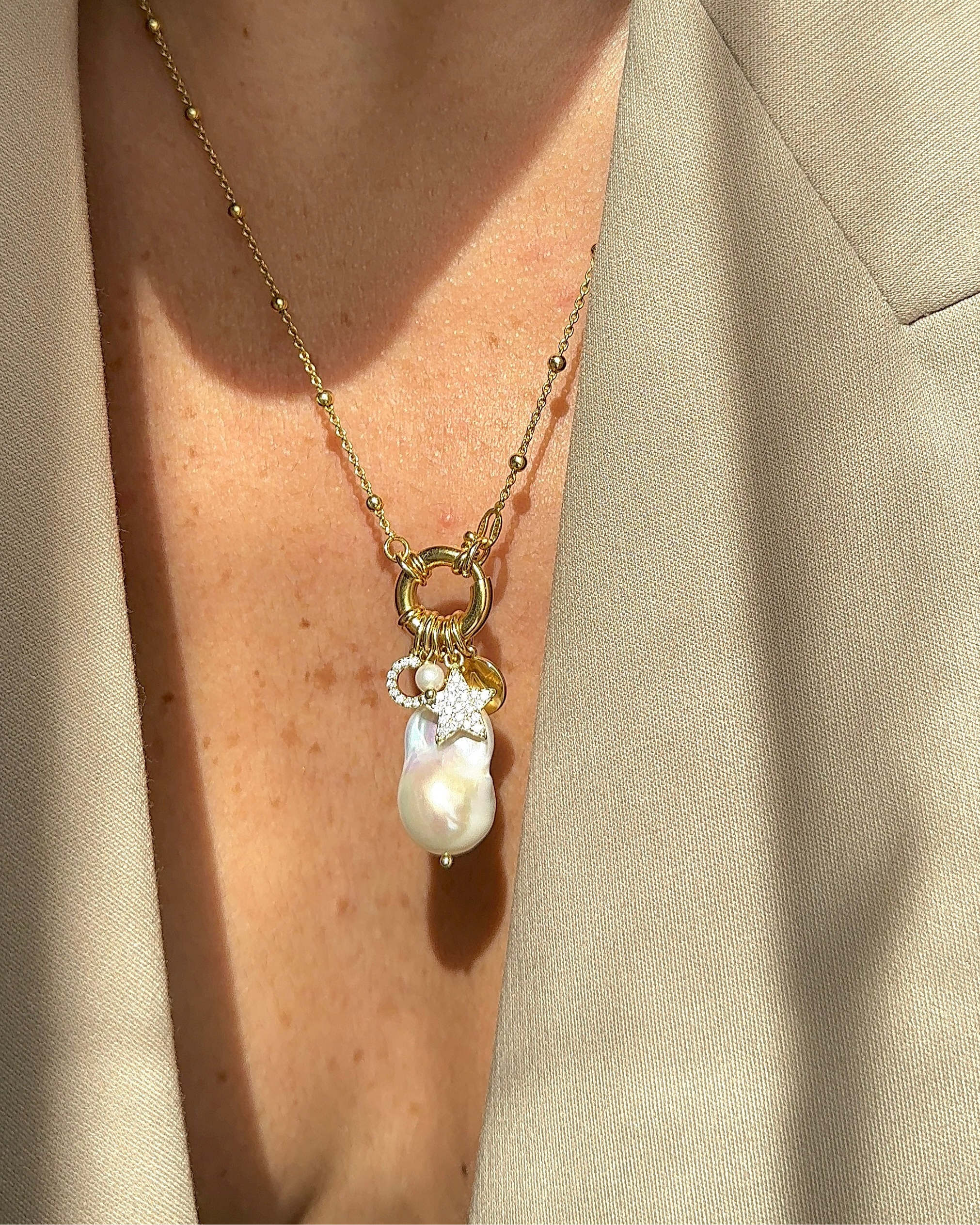 Charm perla Scaramazza