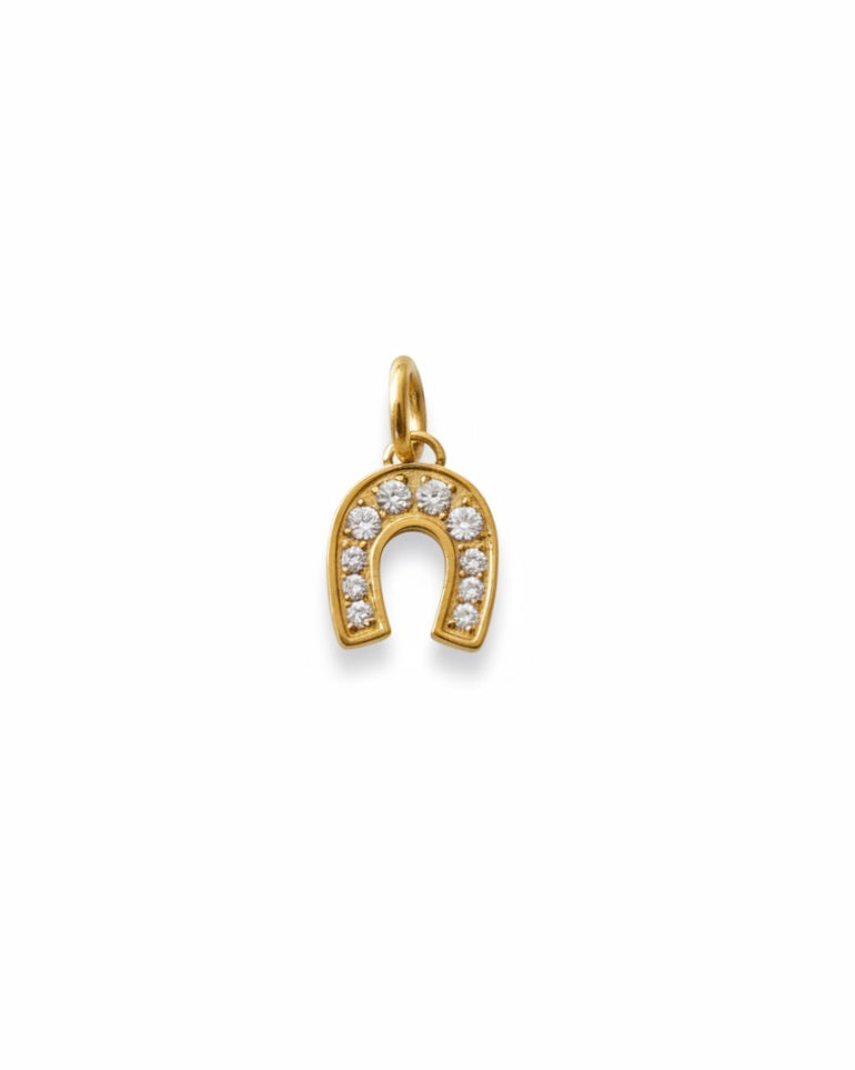 Charm ferro di cavallo portafortuna