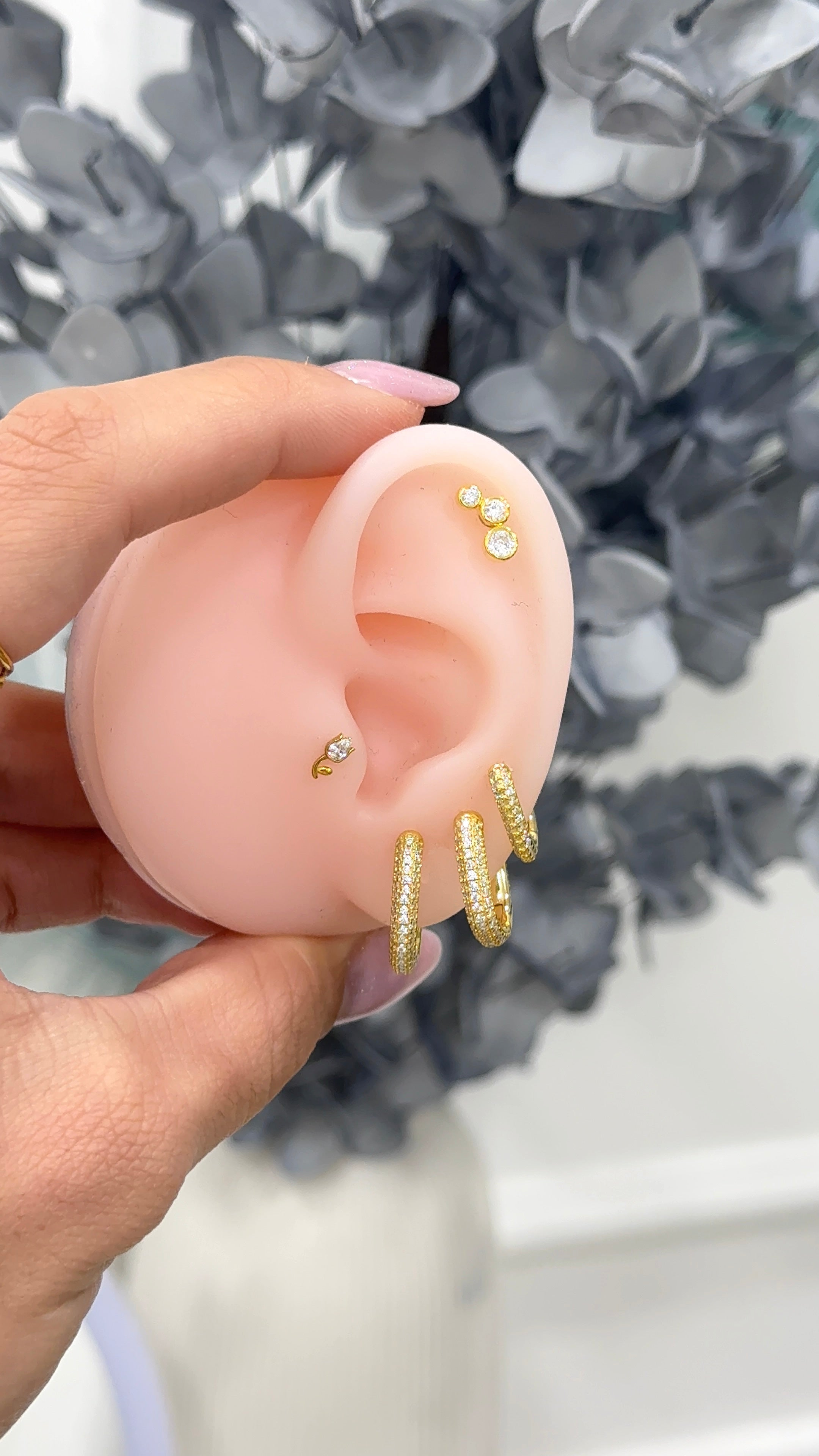 Oval HOOPS