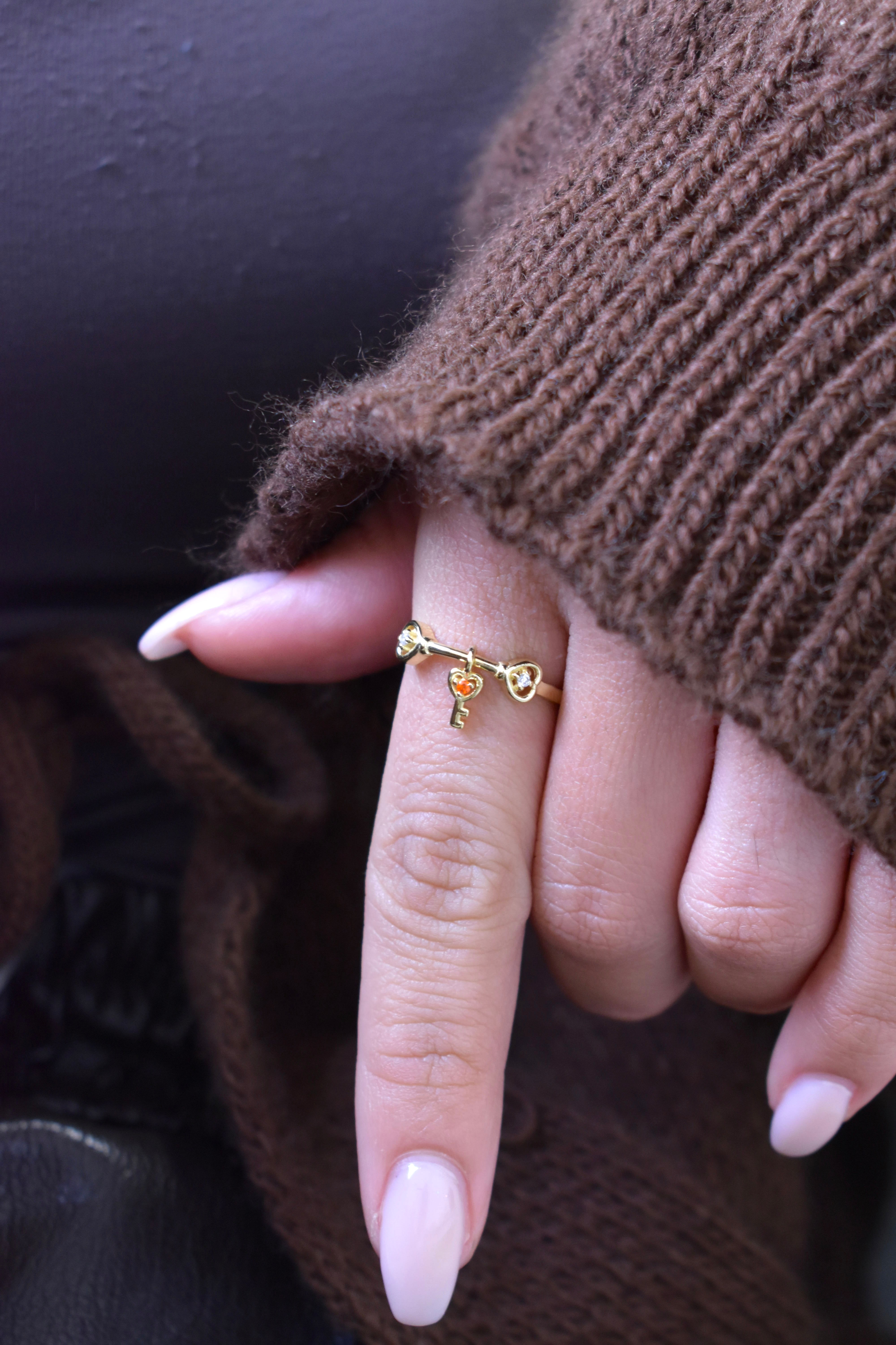 Anello chiave del cuore