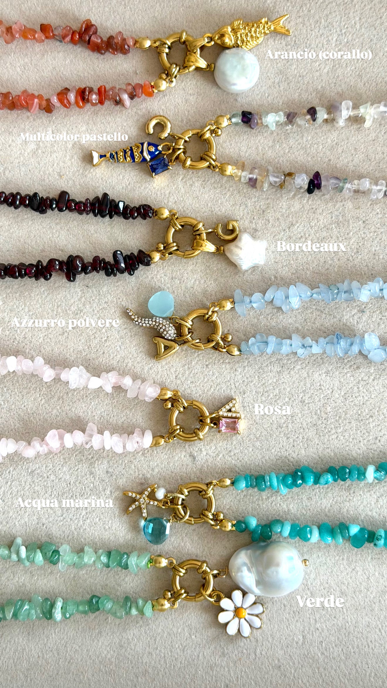 Collana Rosario Sunshine New