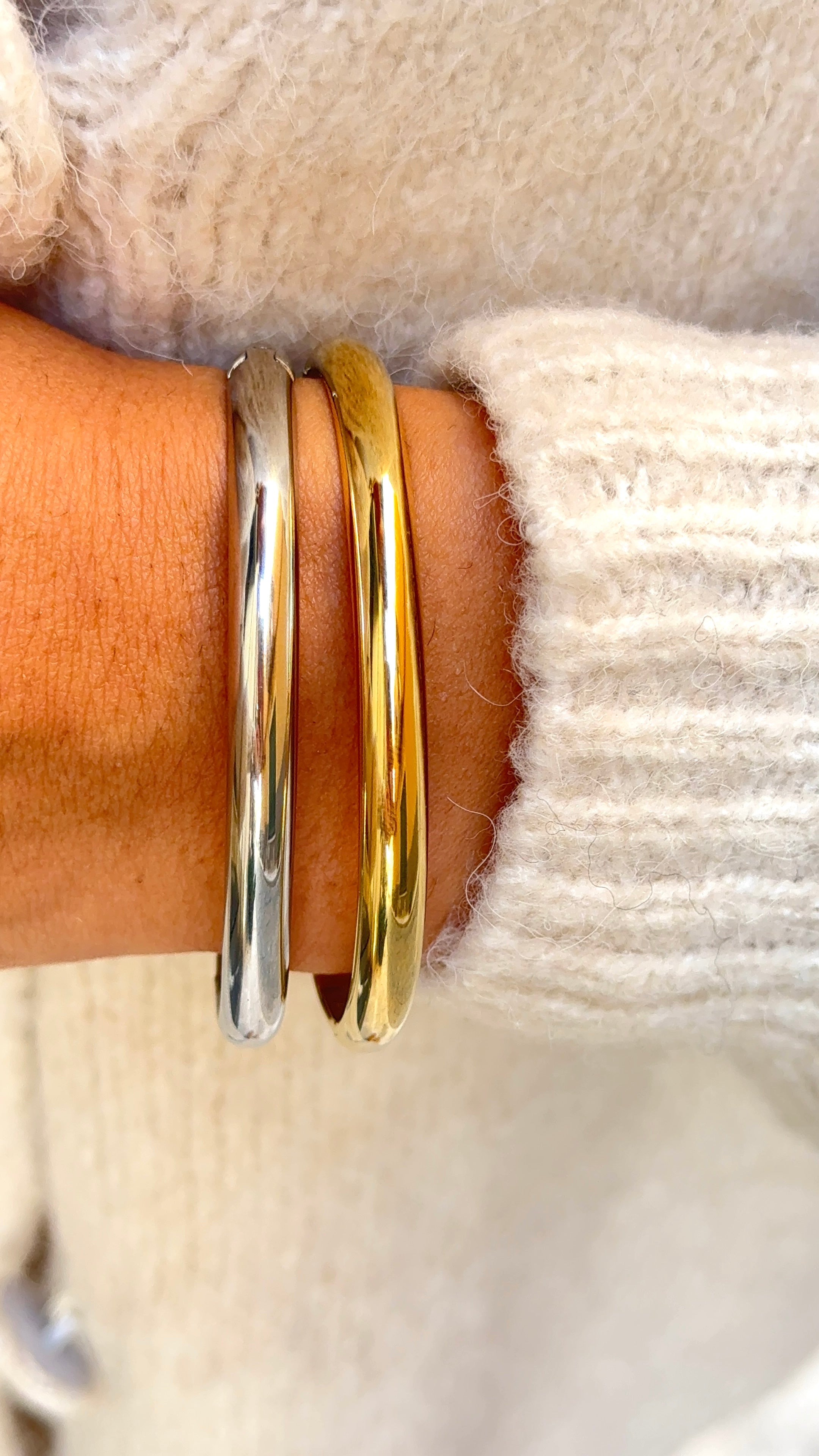 Bracciale rigido Bombato