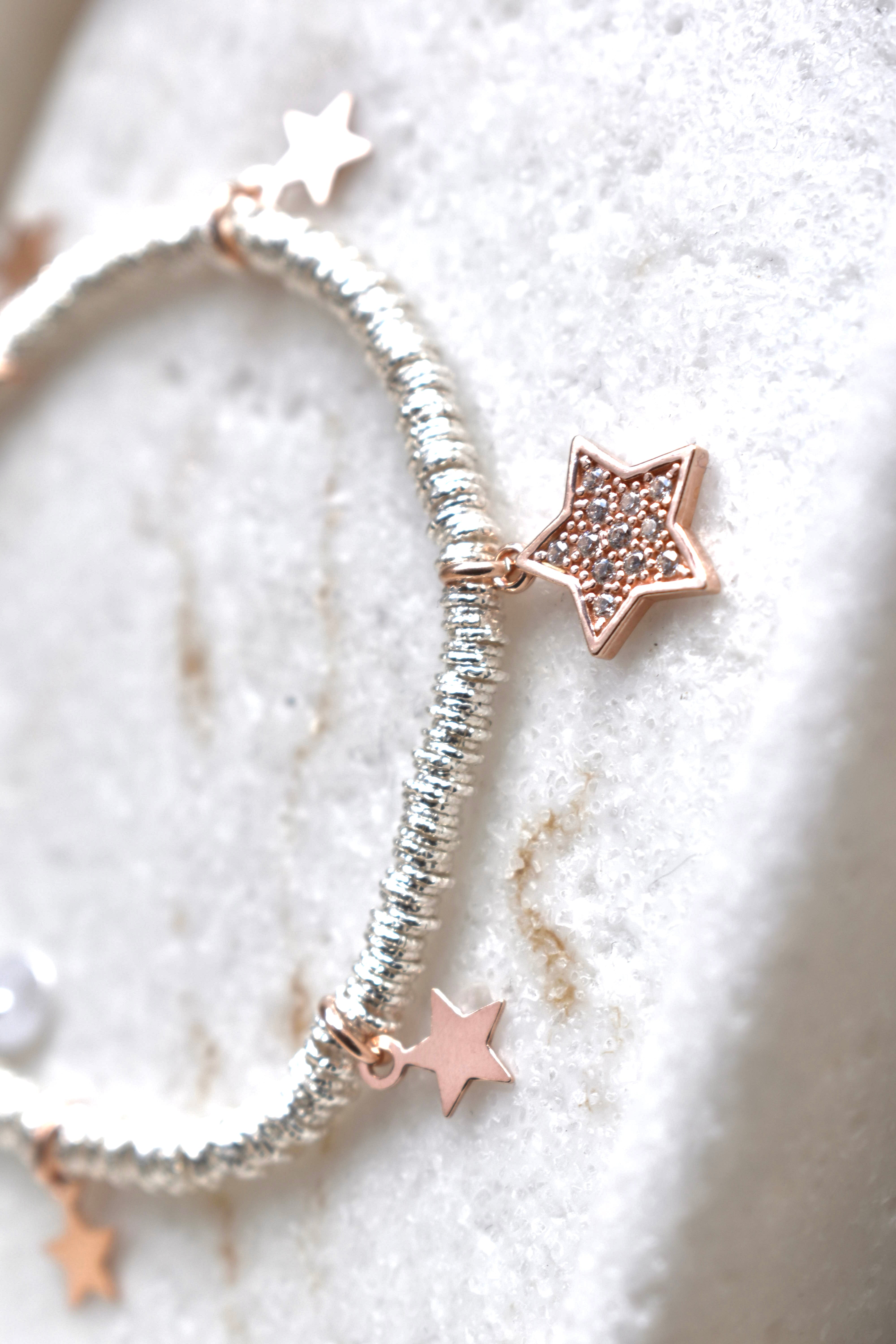 Bracciale millecerchi stellato