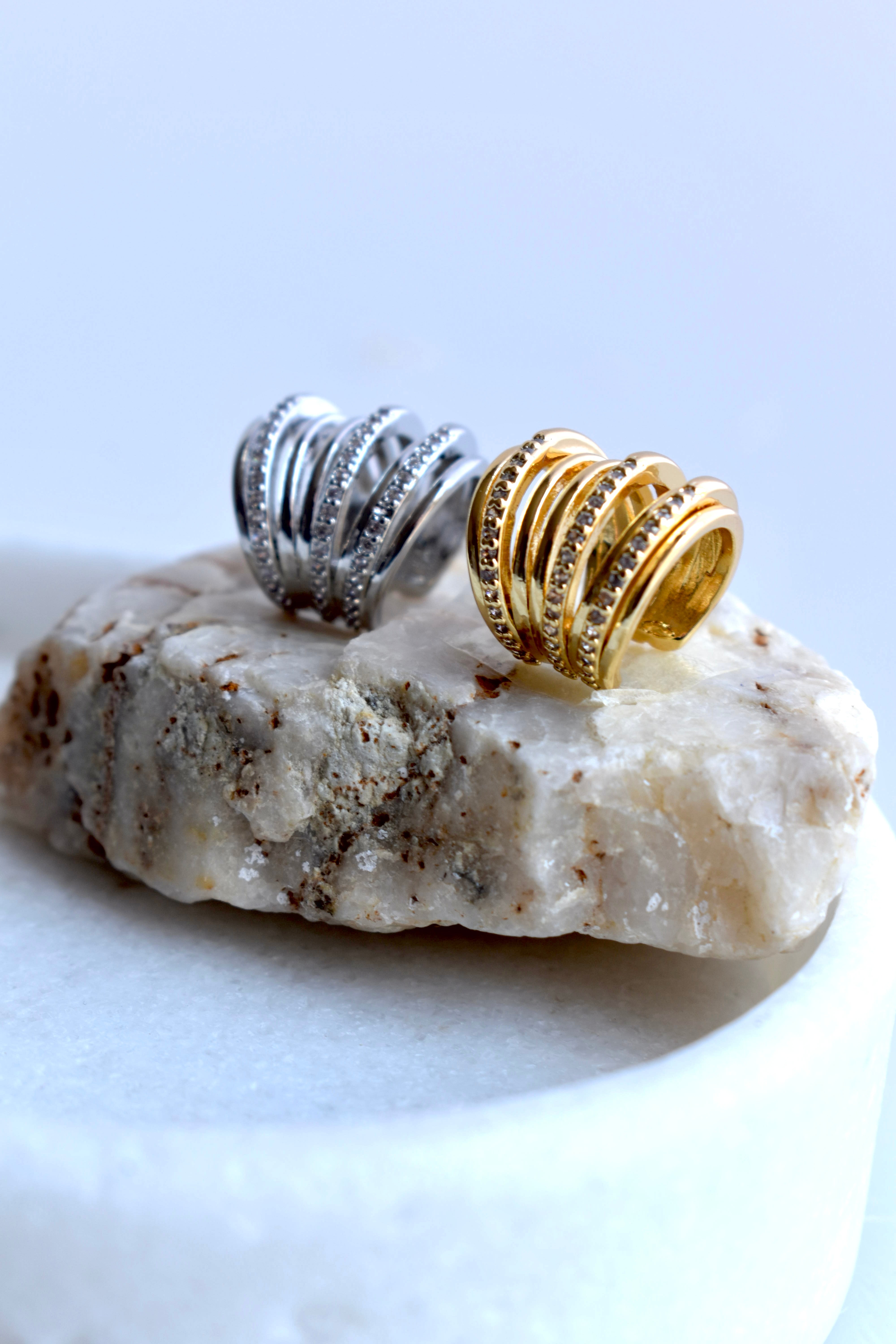 Earcuff chunky linear