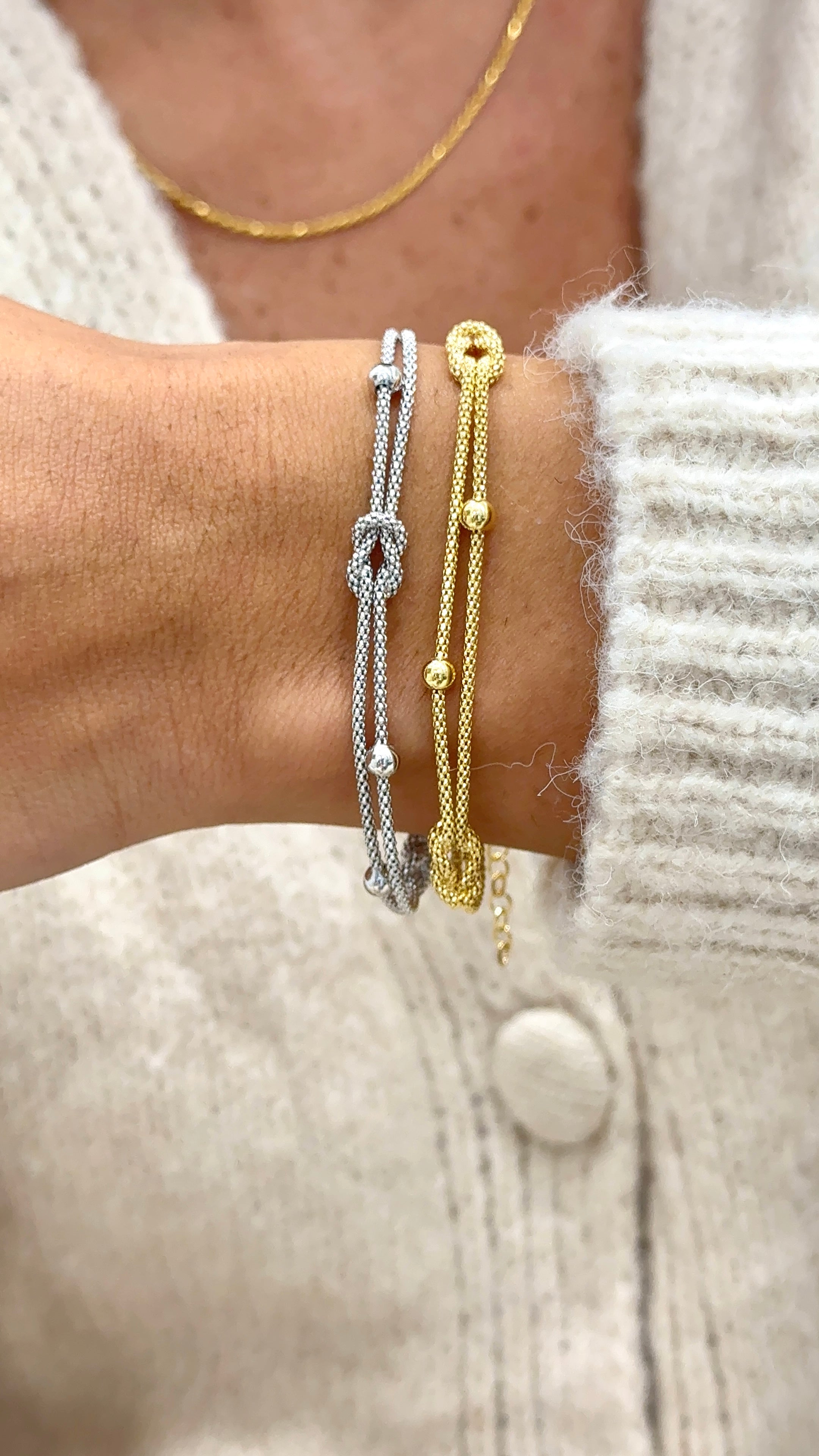 Bracciale Doppio nodo