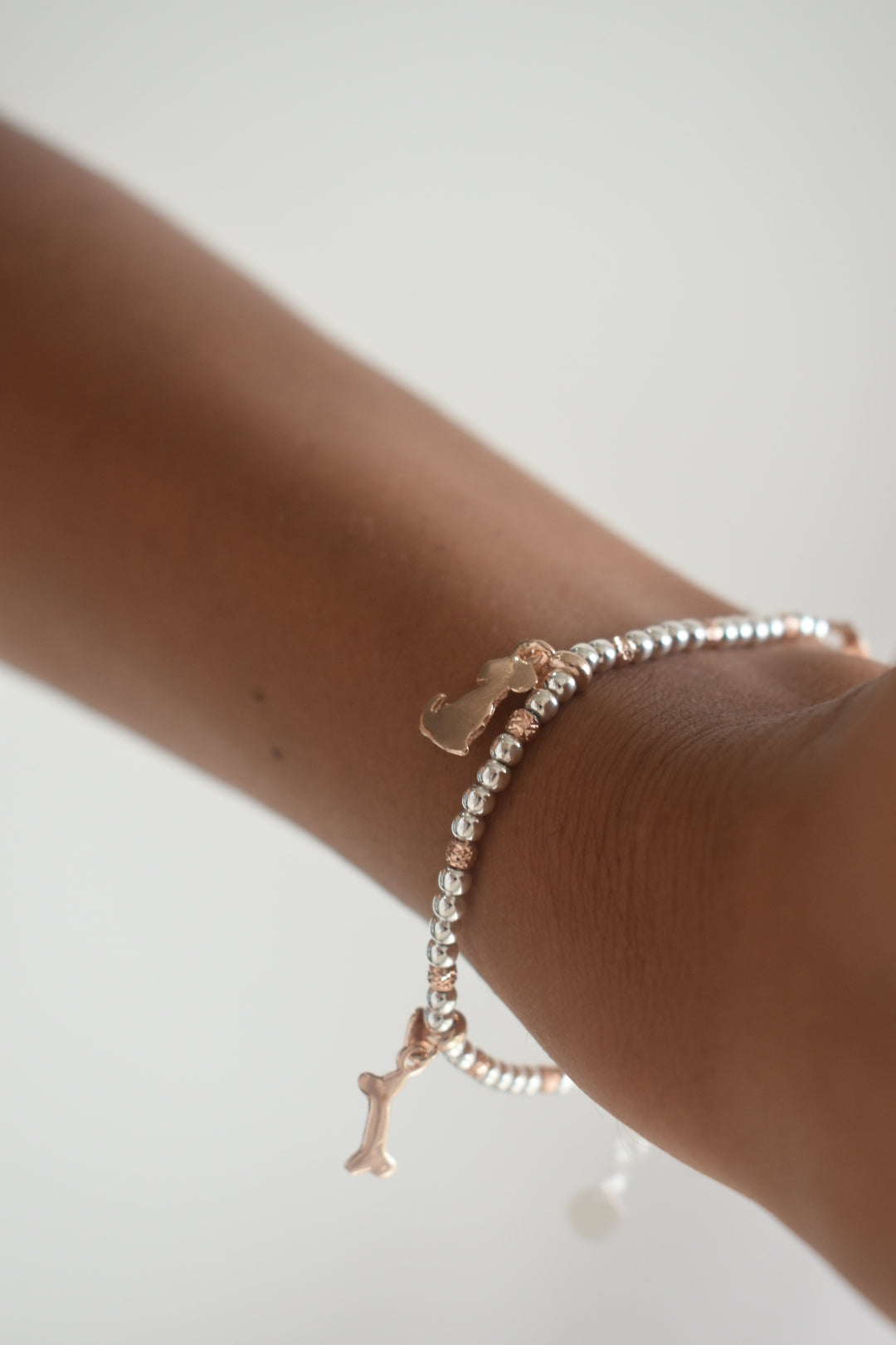 Bracciale Dog oro rosa