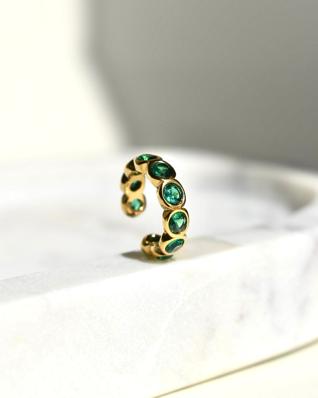 Earcuff Armonia Smeraldo