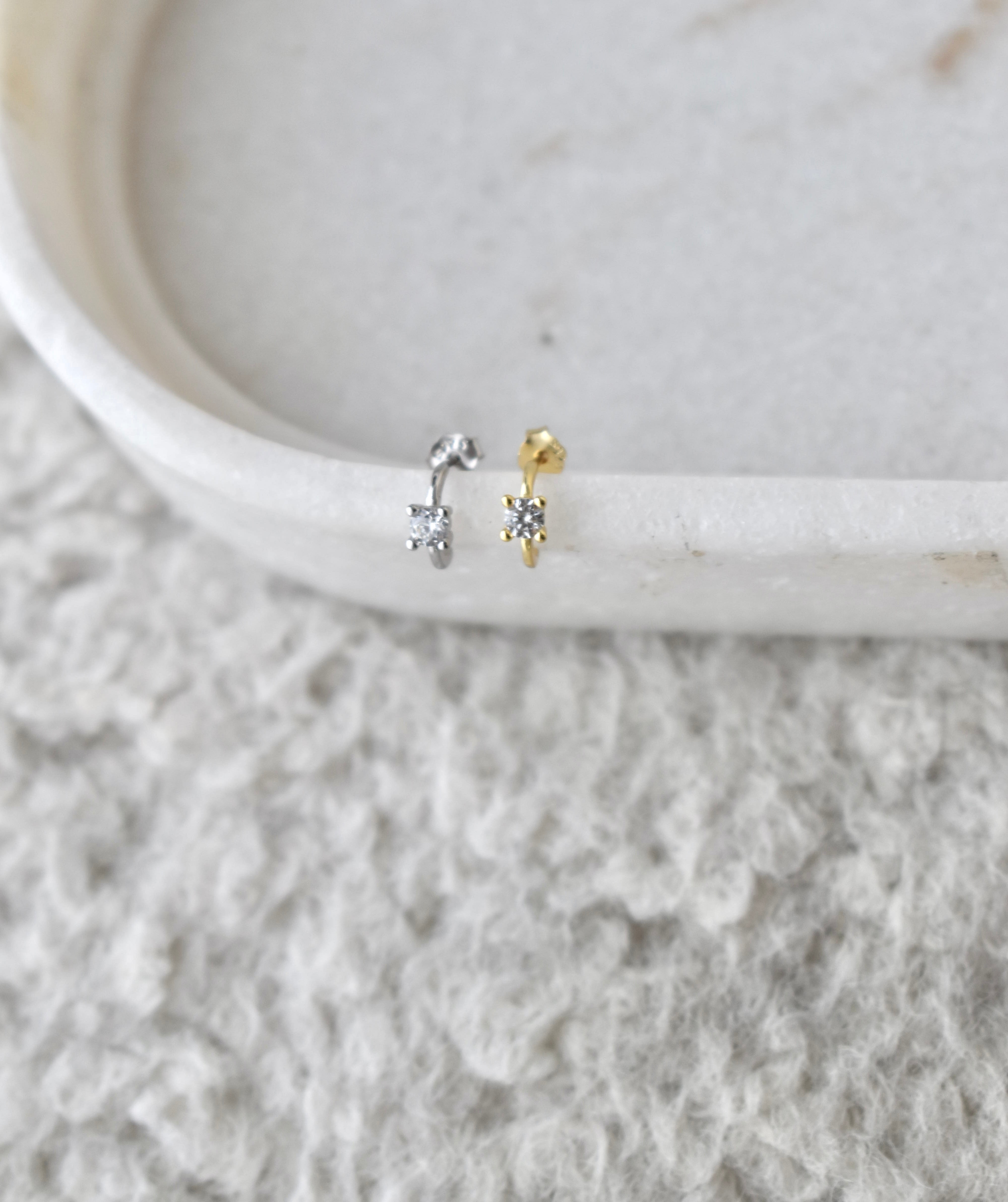 Orecchino Halo micro