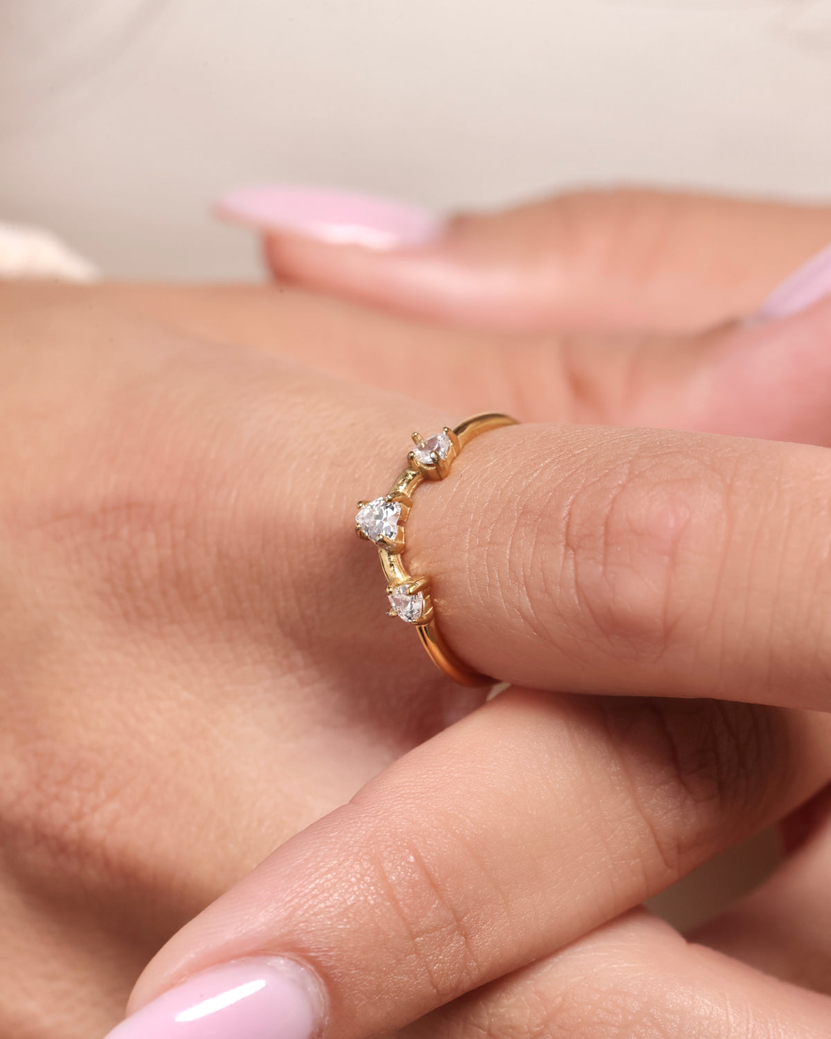 Anello Arco di cuori