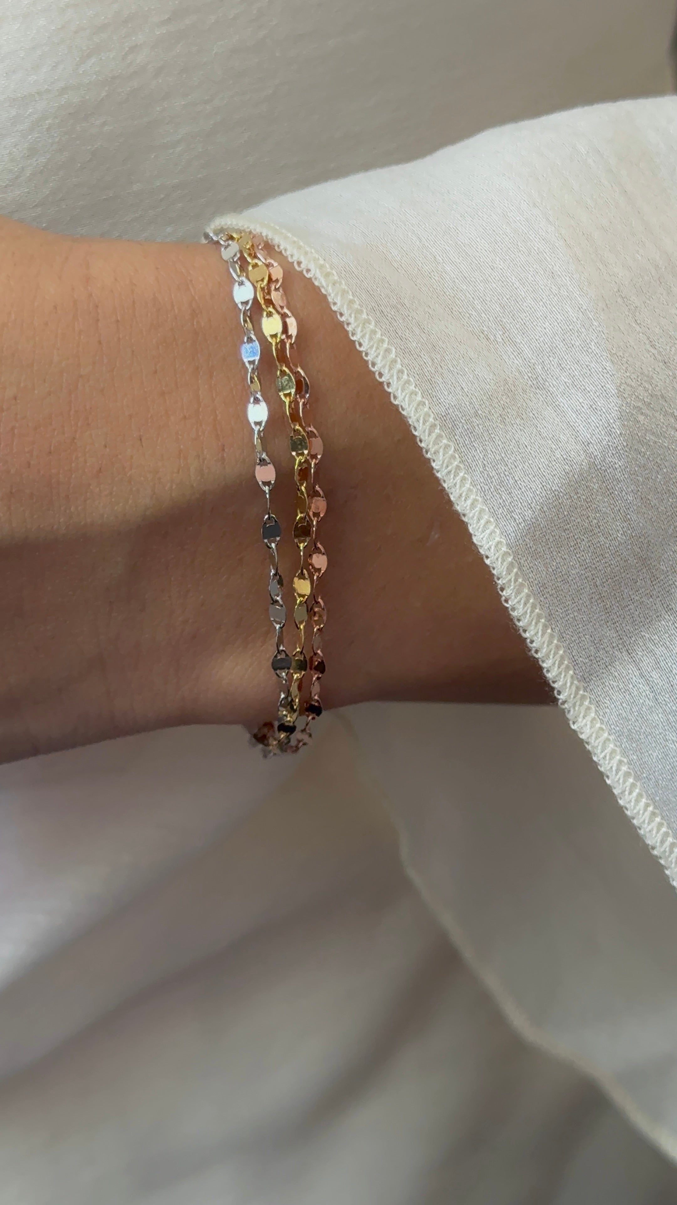 Bracciale Luce tre colori