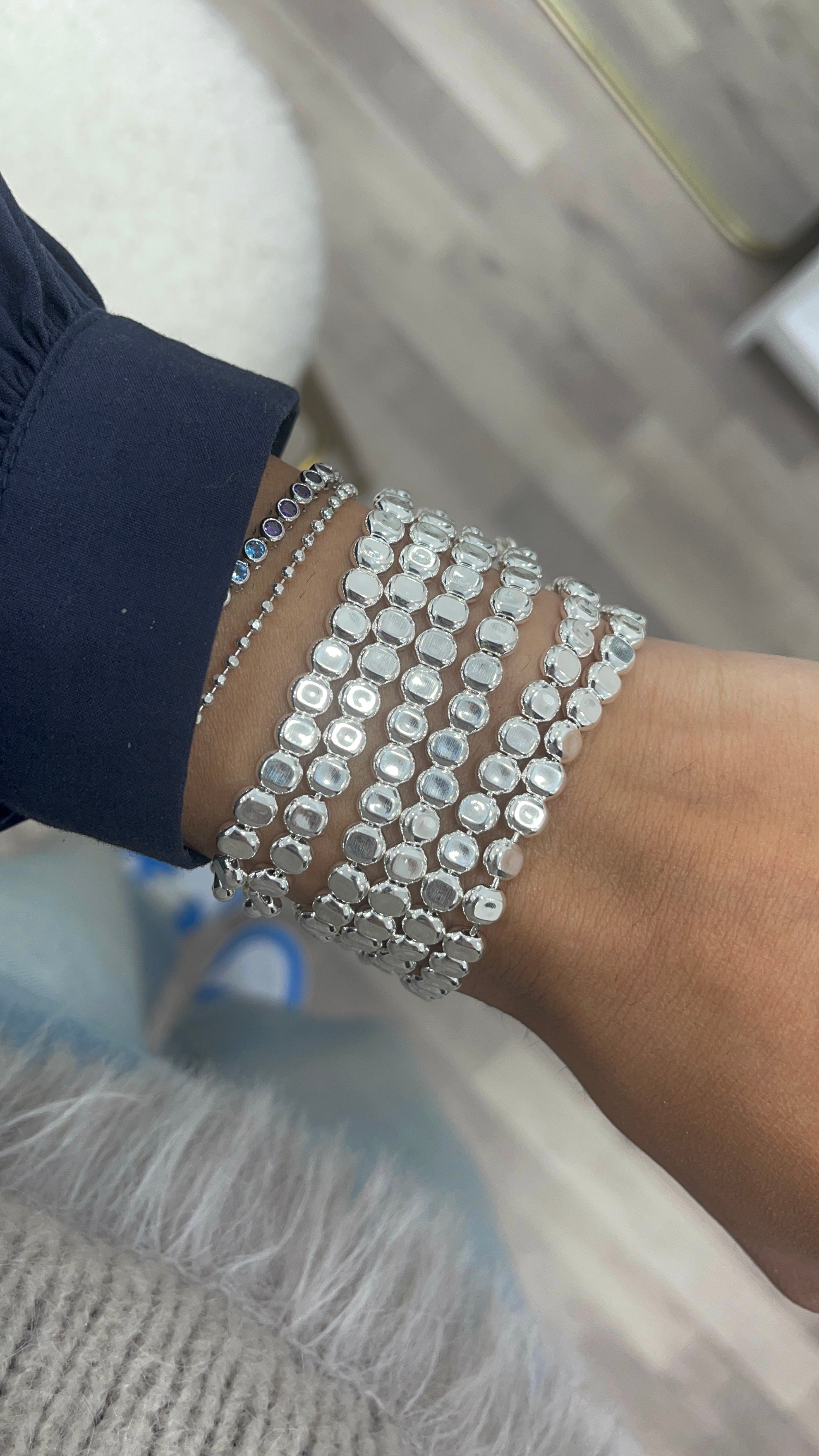 Bracciale sassolini lisci