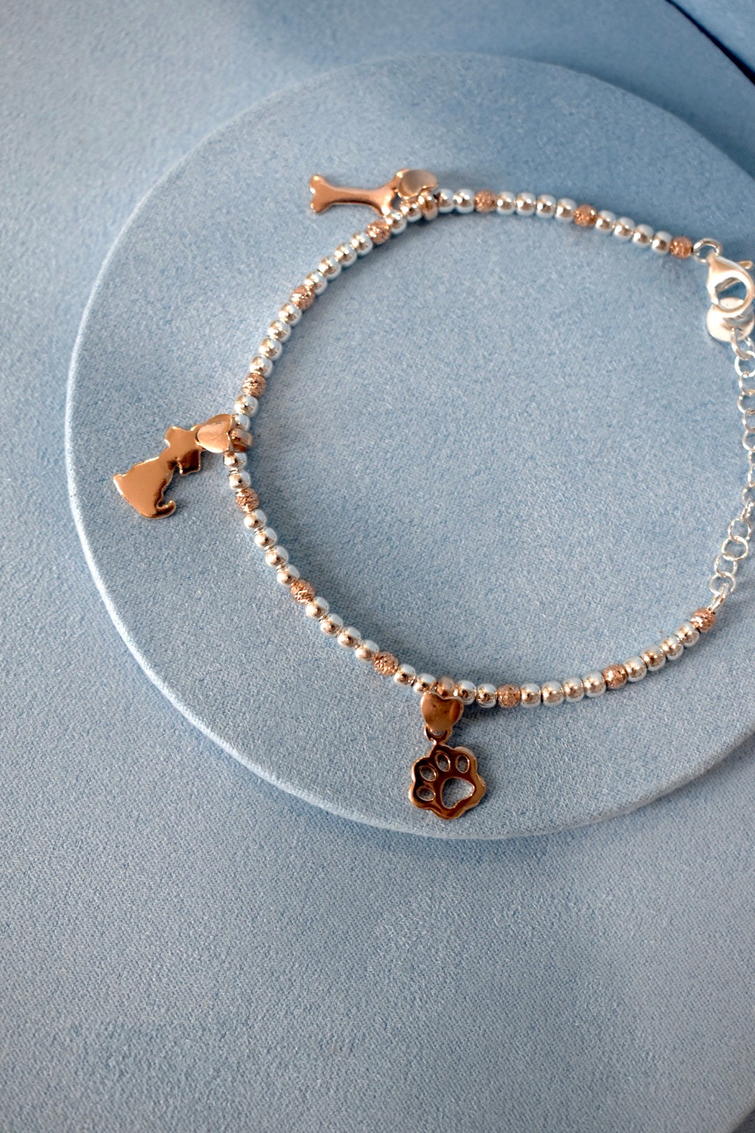 Bracciale Dog oro rosa