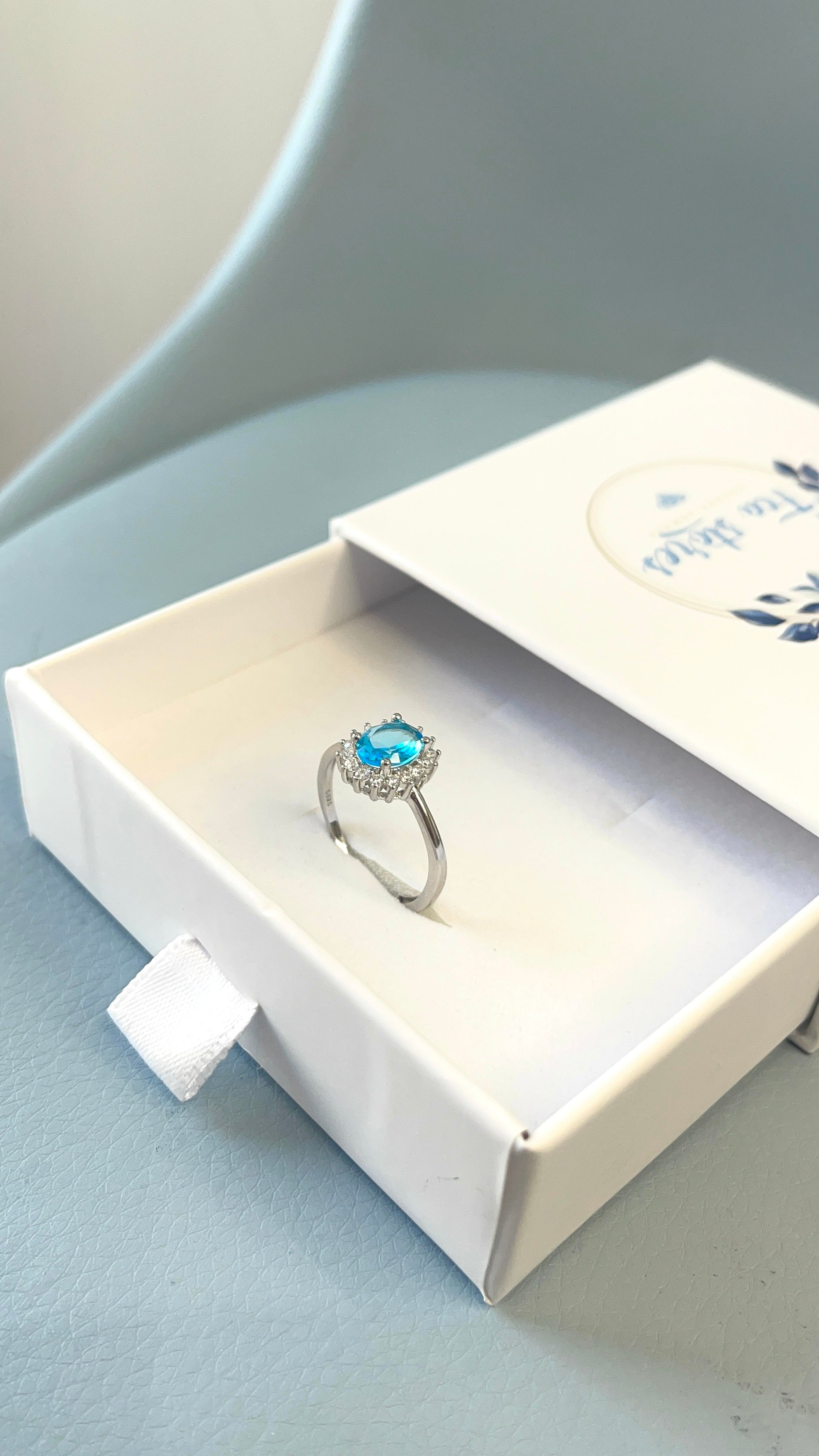 Anello kate turchese